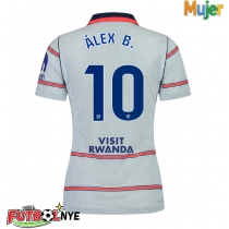Camiseta Atletico Madrid Alex Baena #10 Tercera Equipación para mujer 2026-27 manga corta